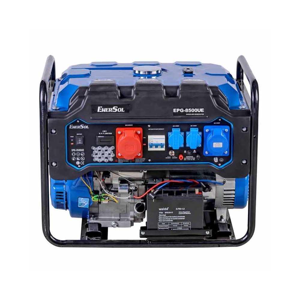 Генератор бензиновий ENERSOL 3 фази (220/380В), 8кВт, (EPG-8500UE)